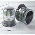 Solar marine navigation light